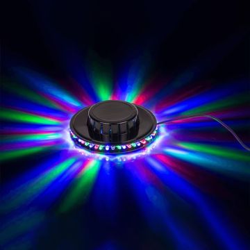 LED Platt Diskoljus 