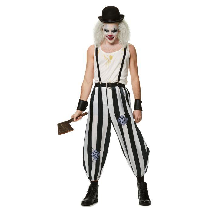 Mördande clownkostym för män
