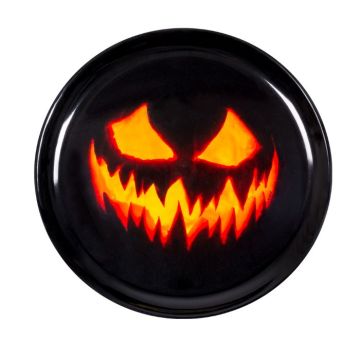 Skrämmande halloween pumpa serveringsbricka - Ø 34,5 cm