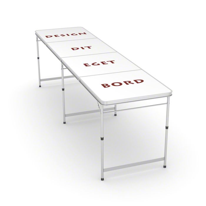 Custom design DIY - Beer Pong Bord