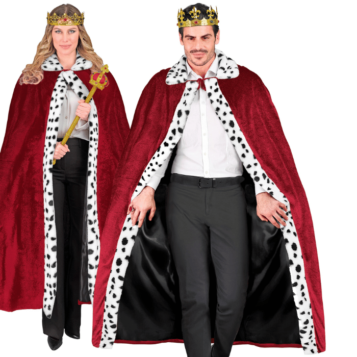 Kunglig kongekappe unisex - 140 cm