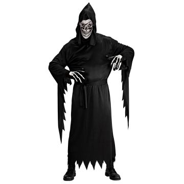 Grim Reaper kostym i svart för herrar