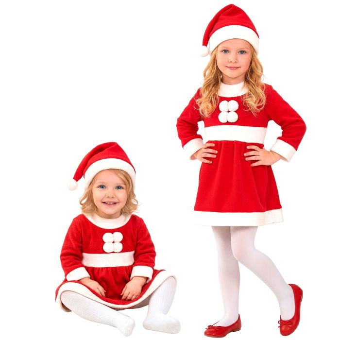 Söt julflicka kostym för de minsta
