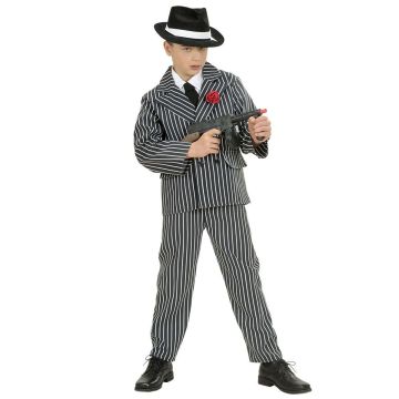 Gangster kostym för pojkar