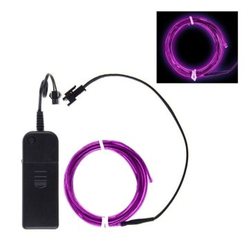 Neon LED sladd 3 m Lila