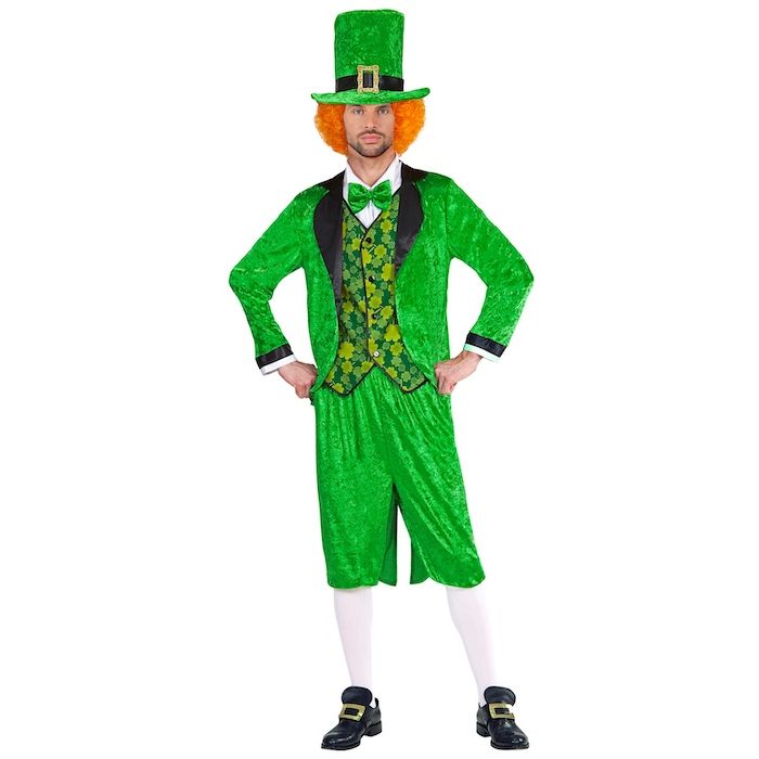 ST. Patricks dag kostym - 4 delar