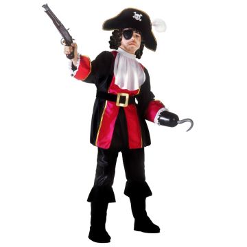 Piratskeppare kostym för pojkar