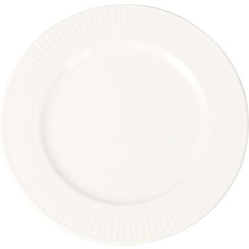 Porslinstallrik vit ca. Ø 20 cm