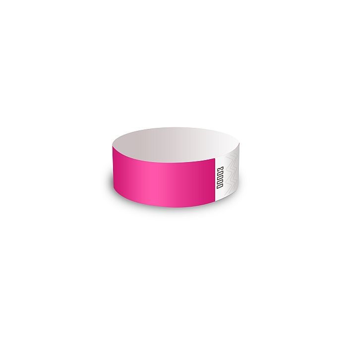 100x entréarmband utan tryck - Rosa