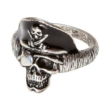 Ring med piratdödskalle 