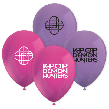 K-Pop Demon Hunters ballonger 8x - 31 cm 