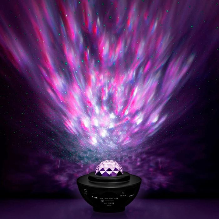 LED-lampa galax stjärnhimmel 16,5x11,5 cm 