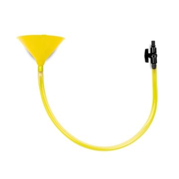 Tratt ölbong gul - 1 meter