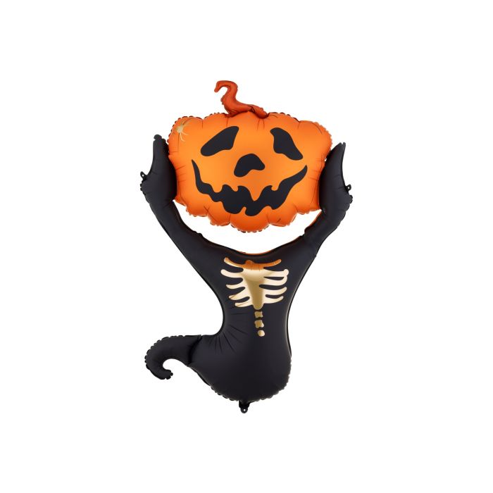 Folieballong pumpa spöke 60x100 cm