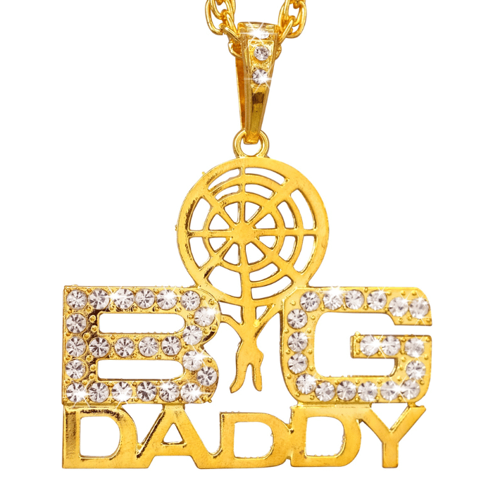 Big Daddy guldhalsband - 65 cm