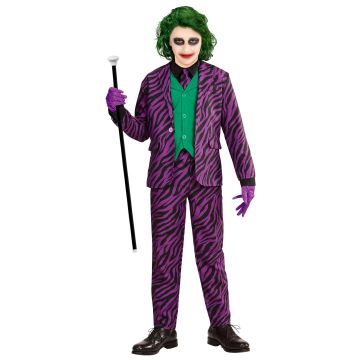 Läskig clownkostym för pojkar