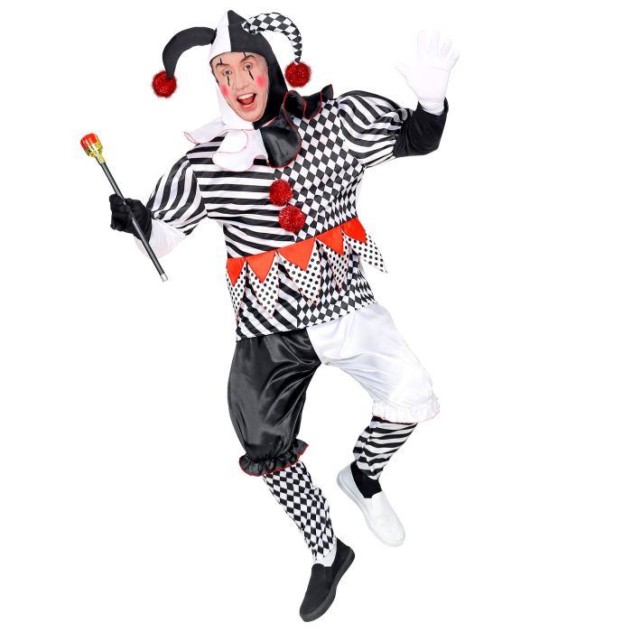 Harlekin-kostym för herrar