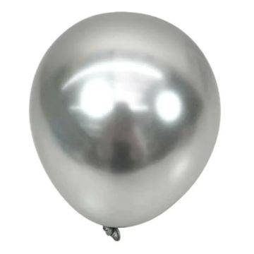 Ballonger krom silver 22 cm 100x 