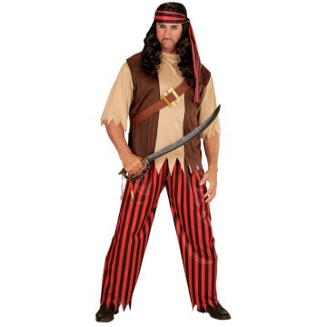 Rustikt piratkostym för herrar