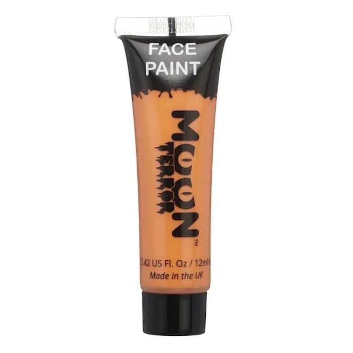 Halloween Ansikts Och Kroppsmakeup Orange 12 ml Moon Creations