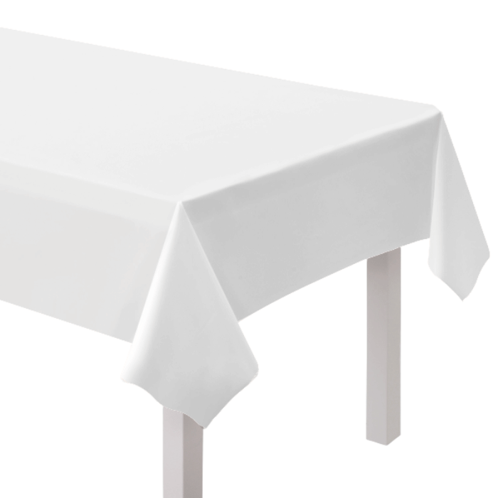 Vit pappersduk - 120x180 cm