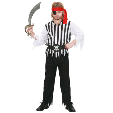 Piratskeppar kostym för barn