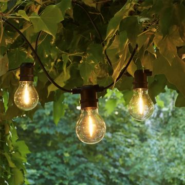 Ljusslinga 5 meter med 10x lampor vattentålig