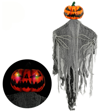 Pumpa-skrämsel med lysande ögon - 152 cm