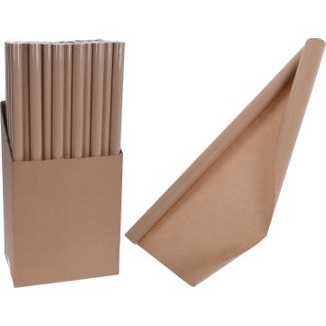 Kraftpapper presentpapper brun 70x300 cm