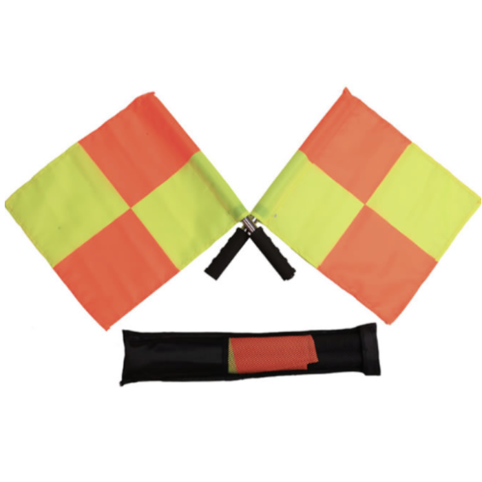Domarflaggs-set 2x 45x45 cm