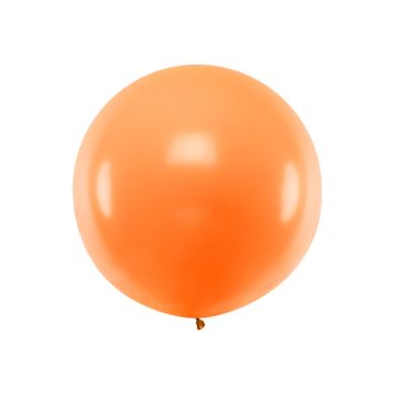 Gigantisk orange ballong - 1 Meter 