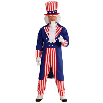 Patriotisk USA-kostym för herrar