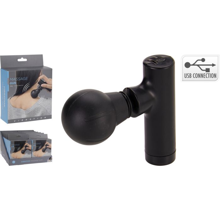 Massagepistol med 4 hastigheter och USB-C