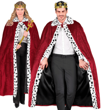 Kunglig kongekappe unisex - 140 cm
