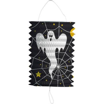 Halloween spökljuslanterna cylinder - 16 cm