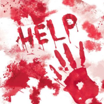 Blodiga halloween servetter 20x - 33x33 cm