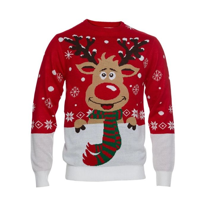 Jultröja Rudolf ekologisk bomull