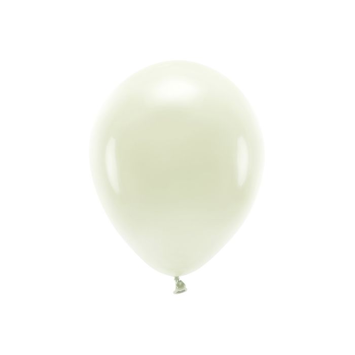 Pastell Krämvit Ballonger 10x - 30 cm
