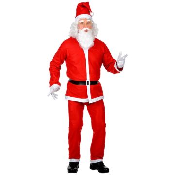 Jultomtekostym One-size - 5 delar