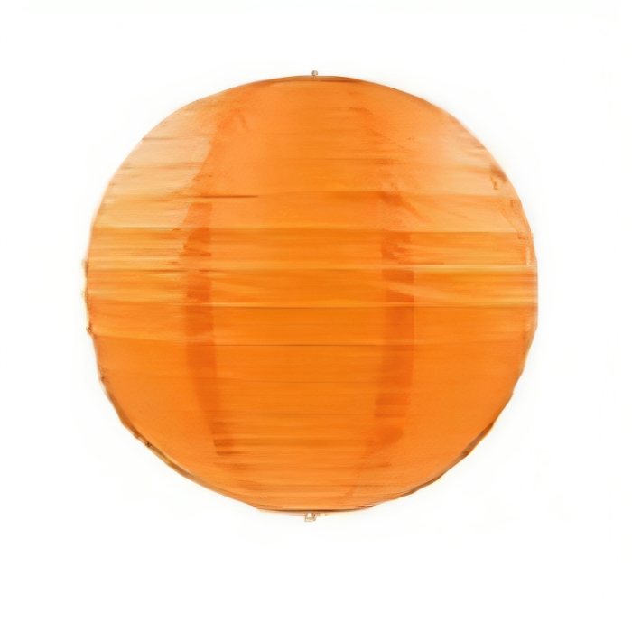 Orange papperslanterna 40 cm