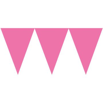 Rosa Plast Flaggirland - 4,5 meter