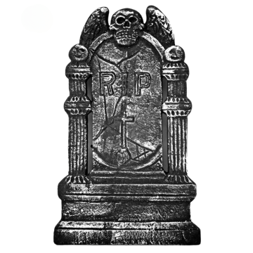 Halloween gravsten - 30x49 cm