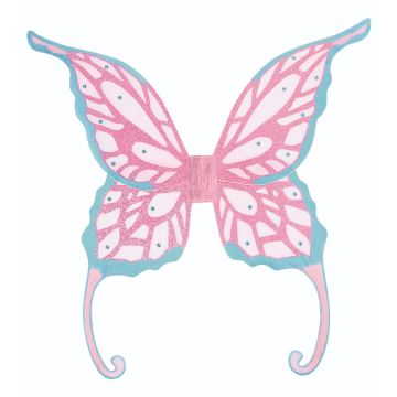 Glittrande fe vingar - 100x84 cm