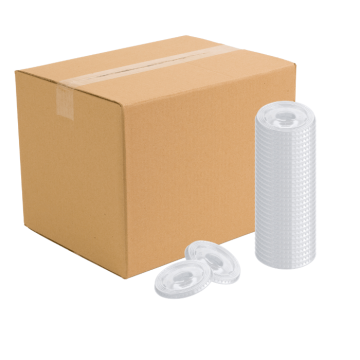 Platt lock till plastmuggar 1000x - 0,3-0,5l