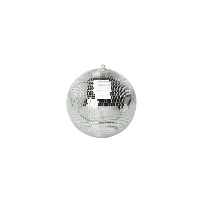 Diskokula silver - 50 cm inkl. hängkrok
