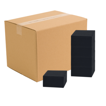 20x20 cm servetter 4500x svarta 2-lags