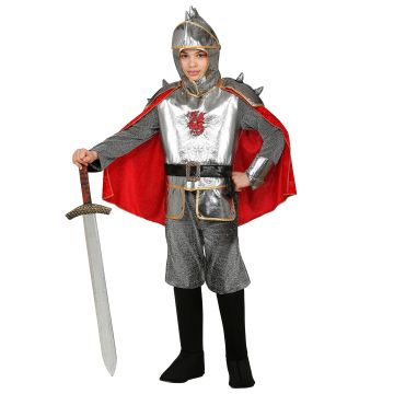 Silverridare kostym för pojkar