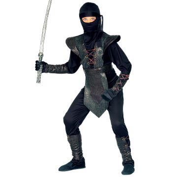 Skuggninja kostym för pojkar