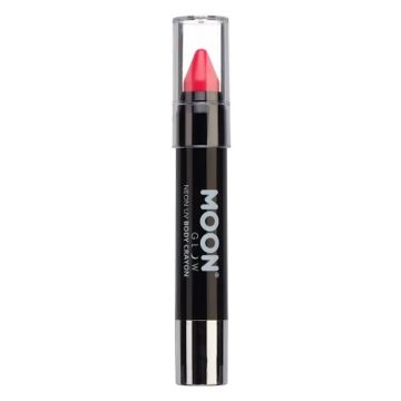 Neon UV kroppsstift Intens Rosa 3,2 g Moon Creations