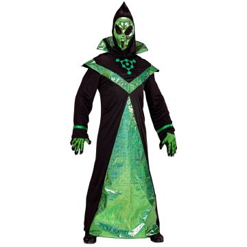 ALIEN (tunik, huva med mask) Flera färger